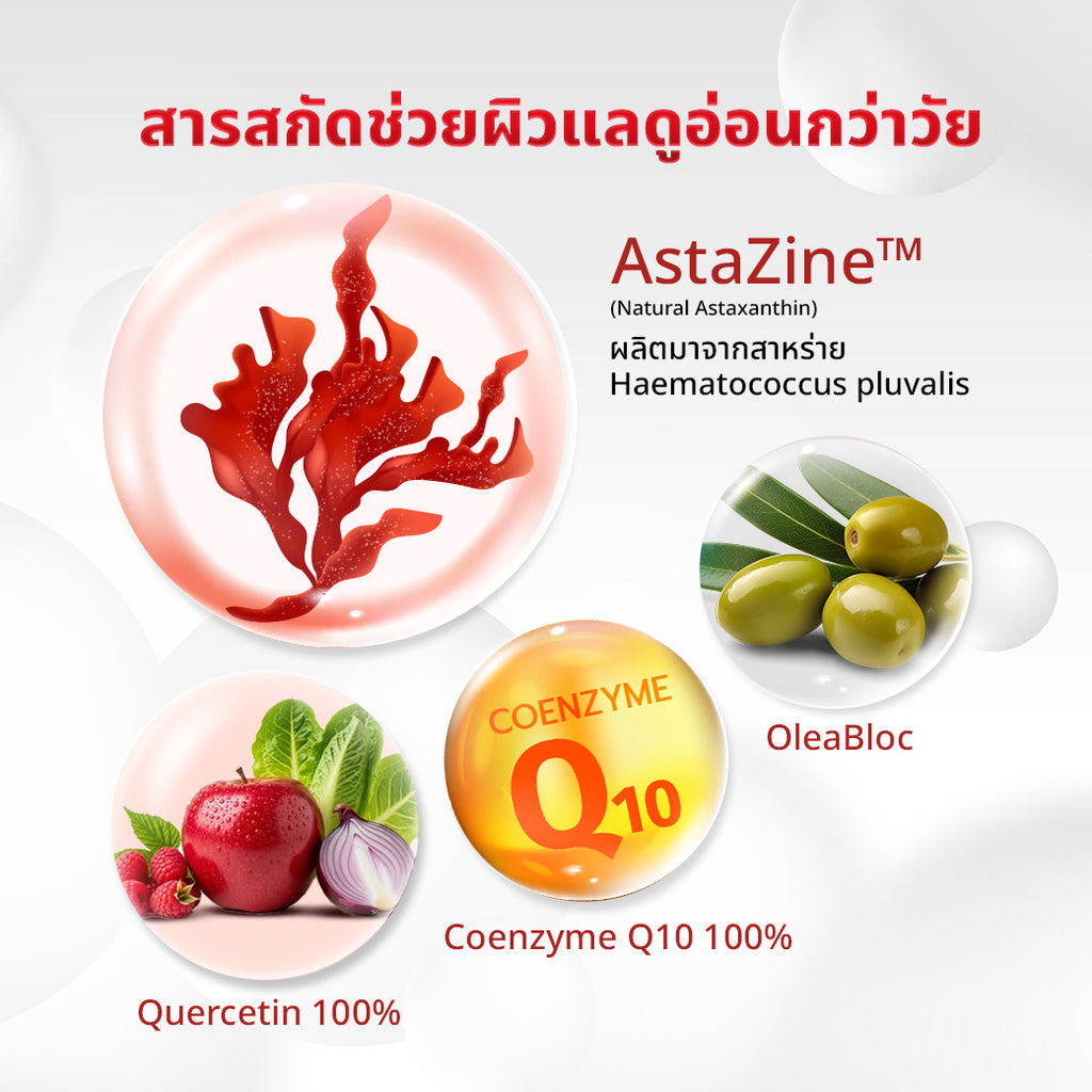 เซต PP TIMELESS กลูตาไธโอน x2 แอสตาแซนธิน x2 เซตสกินแคร์ PUREPLUS - ภาพประกอบที่ 2